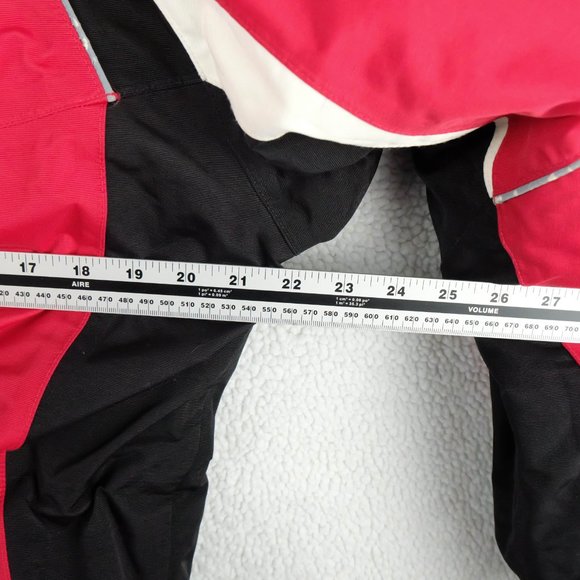 Polaris Winter Jacket Womens Small Red Black Snowmobile Outdoor Hiking - Picture 8 of 12